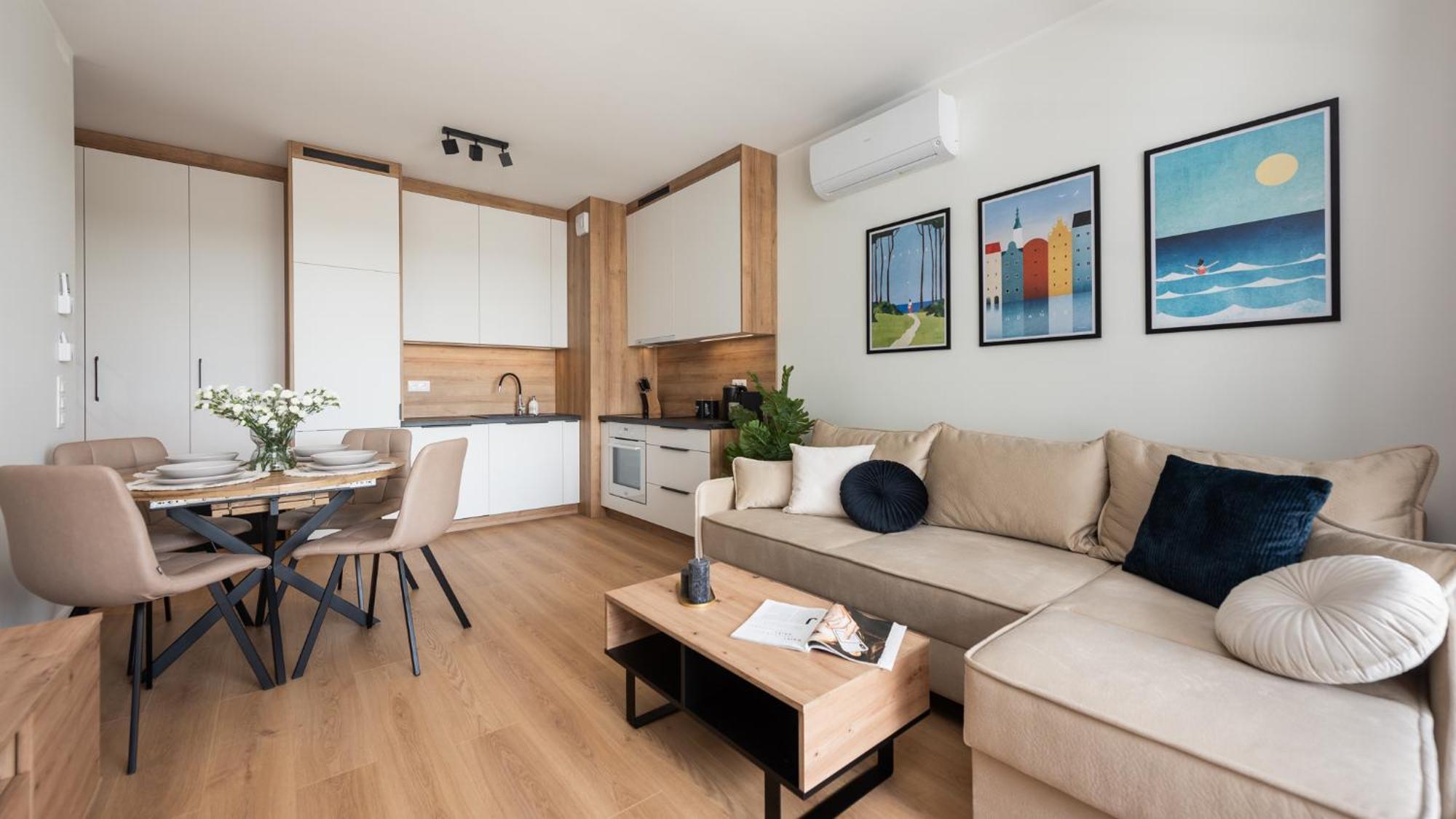 Flatbook - City Center Apartments Doki Living Danzig Exterior foto
