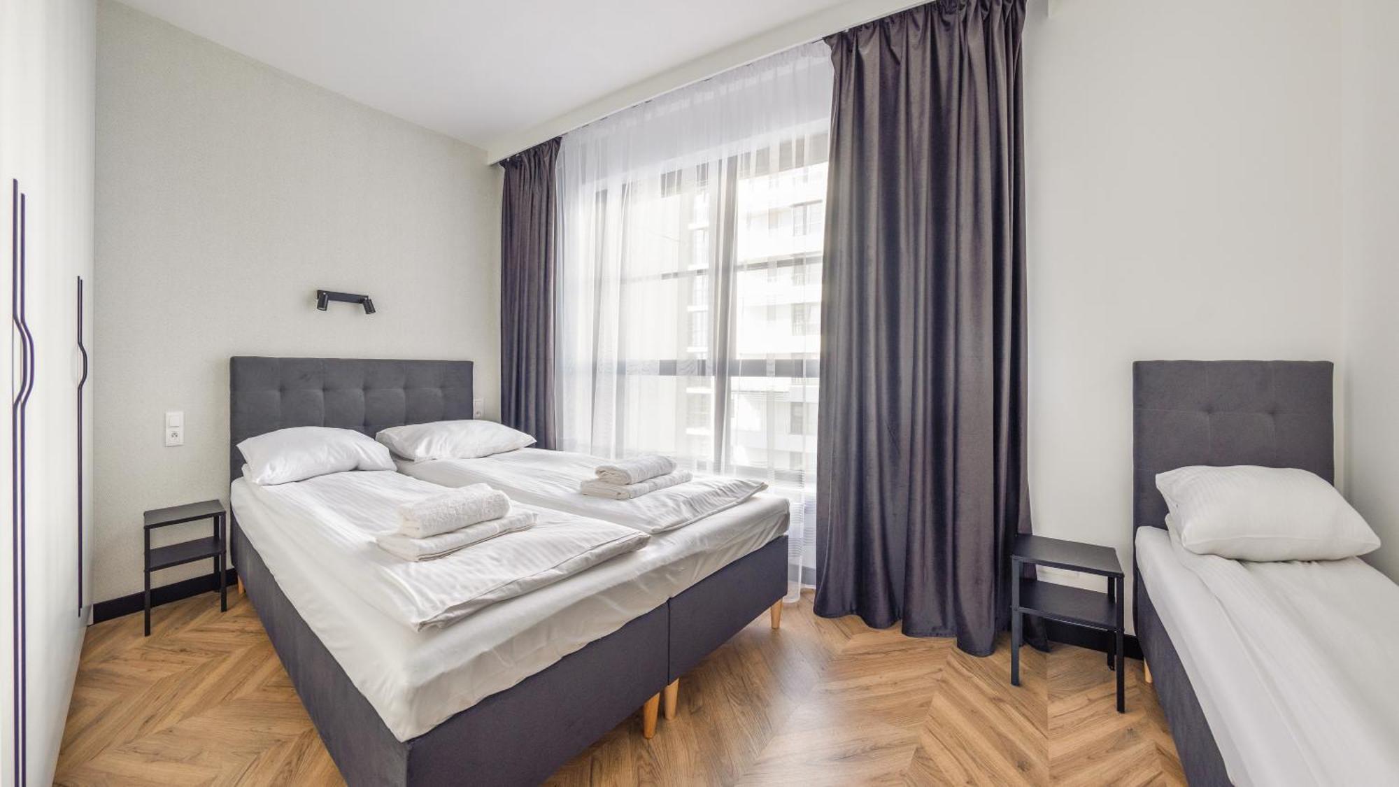 Flatbook - City Center Apartments Doki Living Danzig Exterior foto
